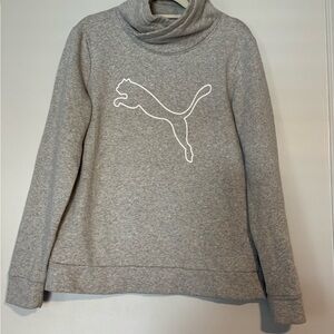 Puma Heather Gray Hoodie